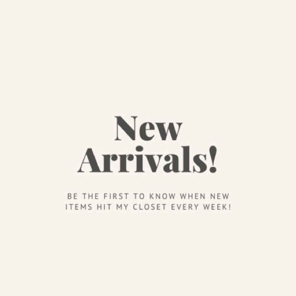 New Arrivals Notification List